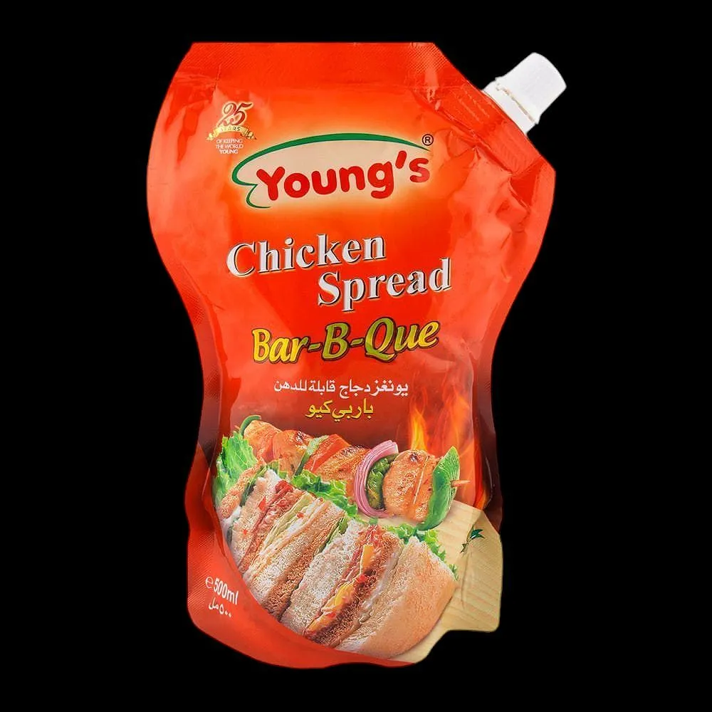 Youngs Ckicken Spread Bbq 500Gm