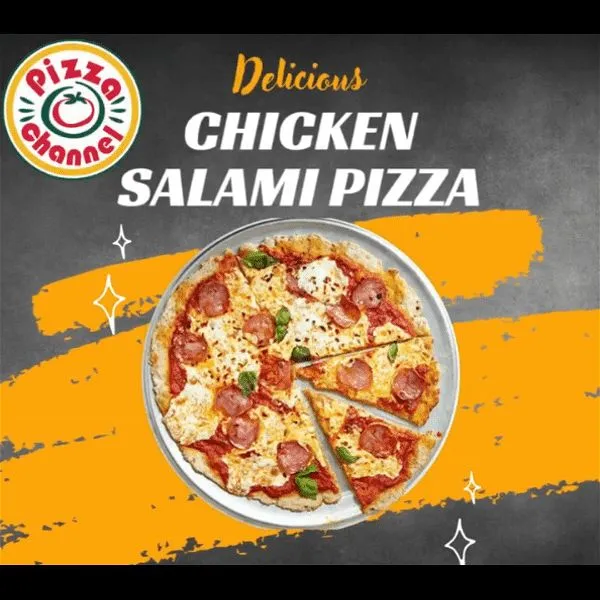 Chicken Salami Pizza