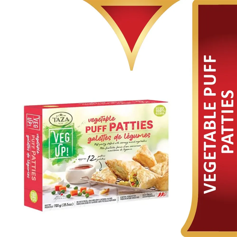 TAZA Vegetable Patties (12 Pcs)