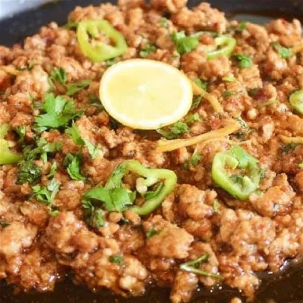 Chicken Tawa Qeema