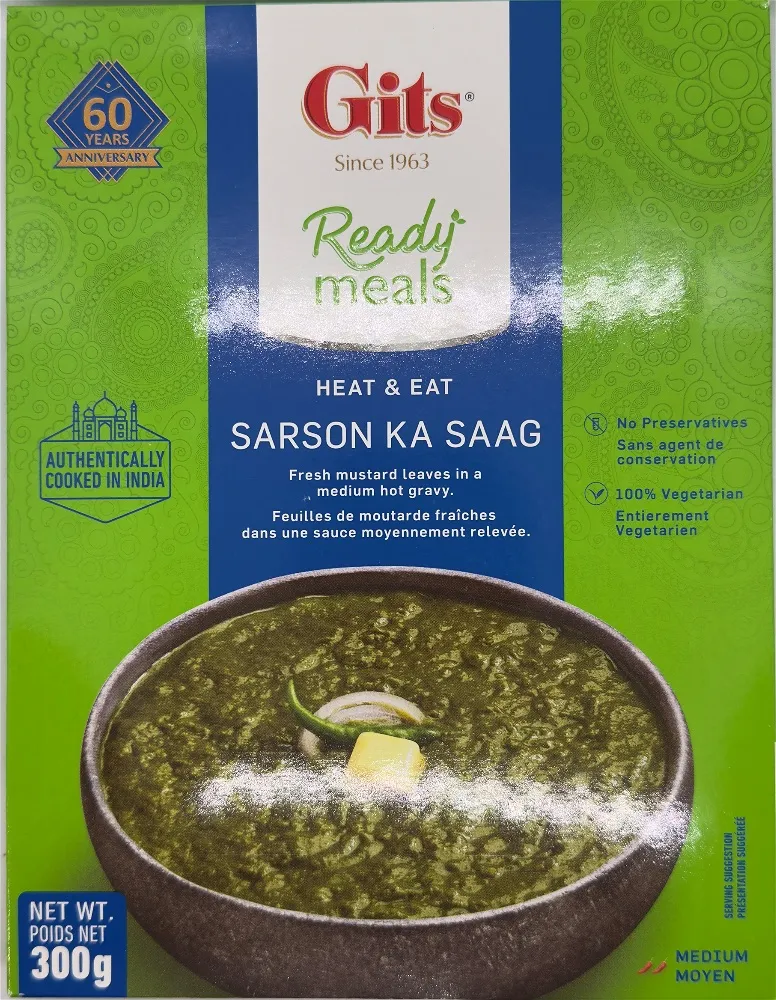 GITS H&E SARSO KA SAAG 300G