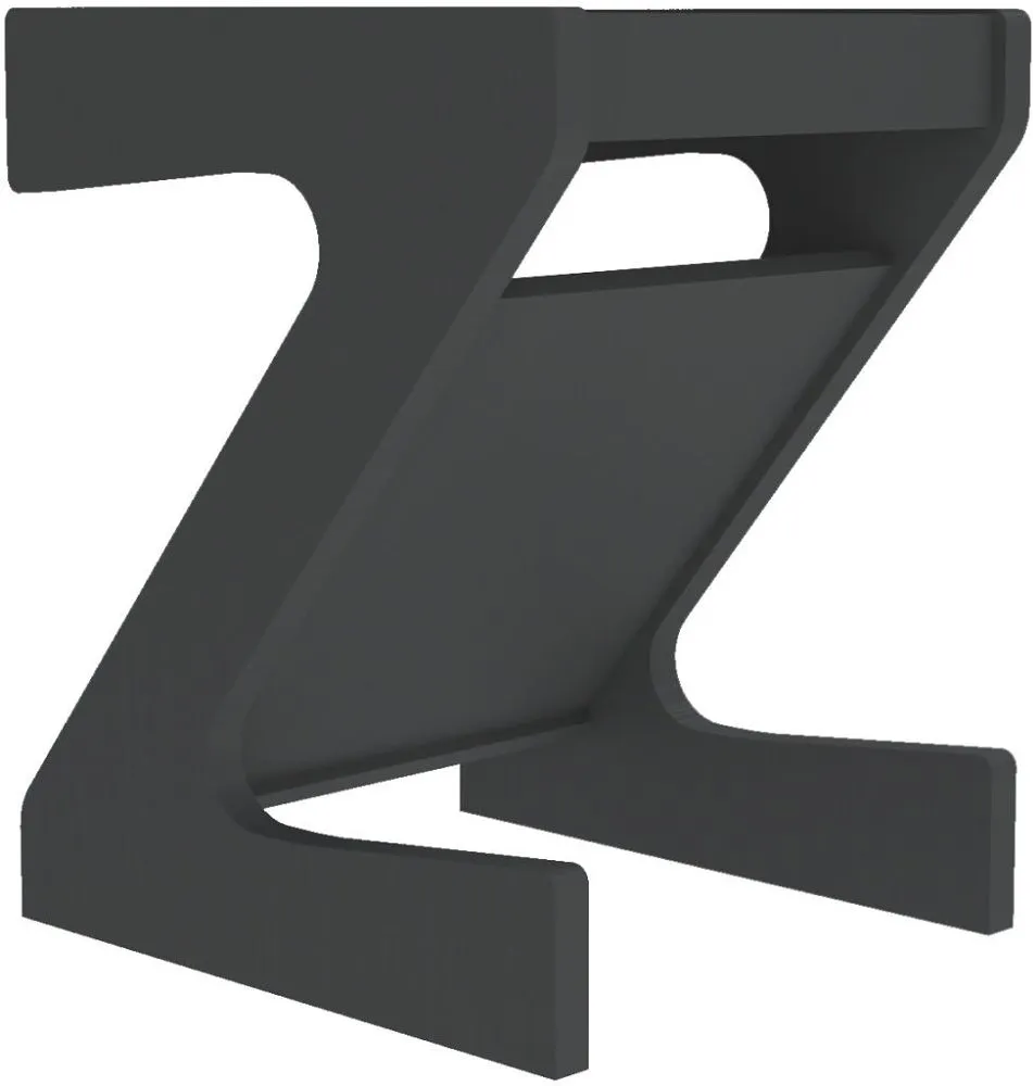 Z Side Table Grey