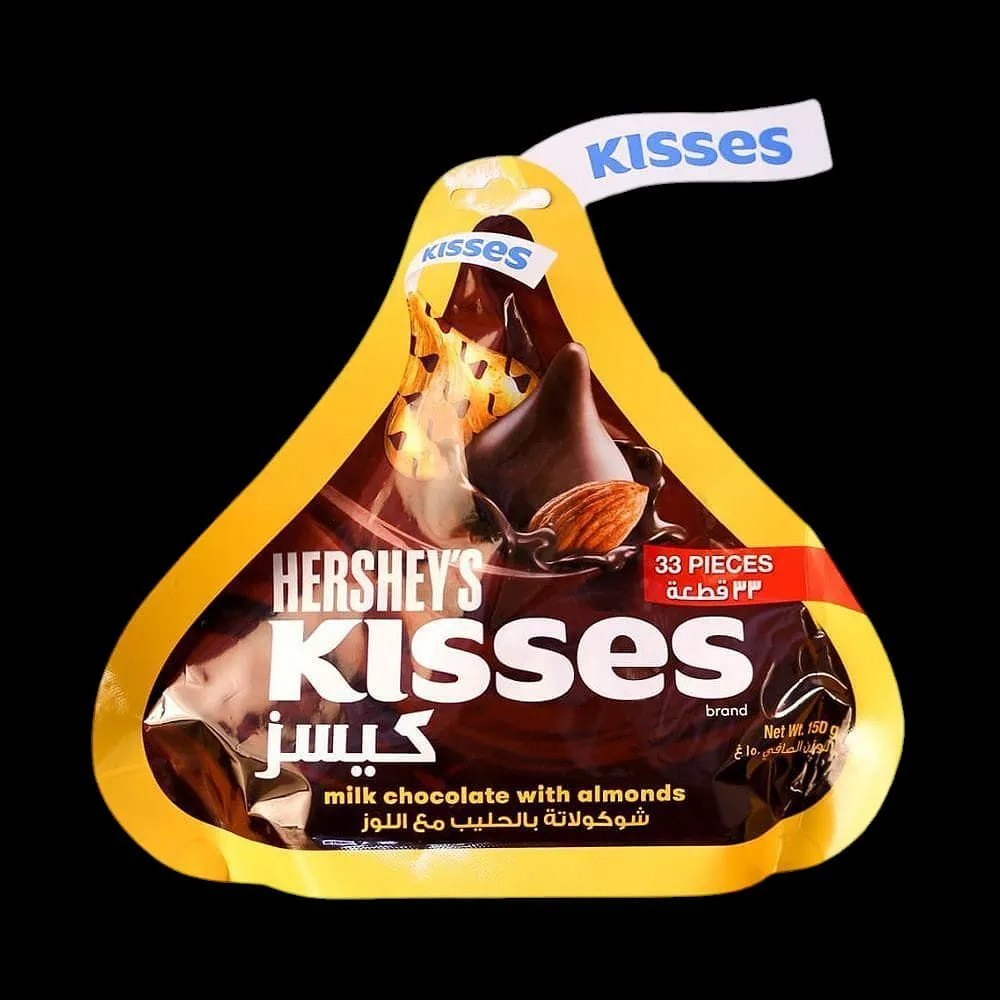 Hersheys Kisses Almond 150gm