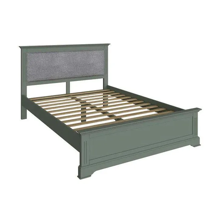 Bernay Green Double Bed