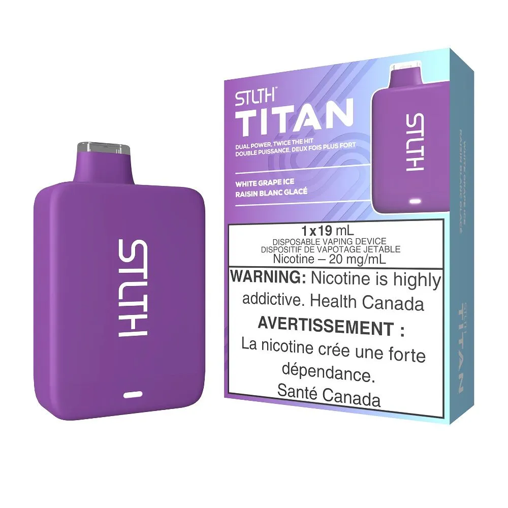 STLTH TITAN 10000  WHITE GRAPE ICE