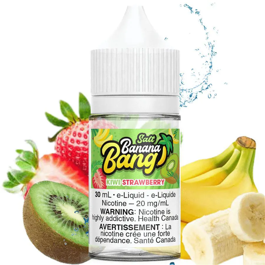 BANANA BANG  SALT KIWI STRAWBERRY 30ML