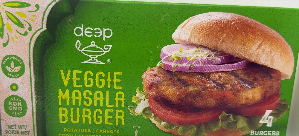 DEEP  VEG MASALA BURGER 4PC