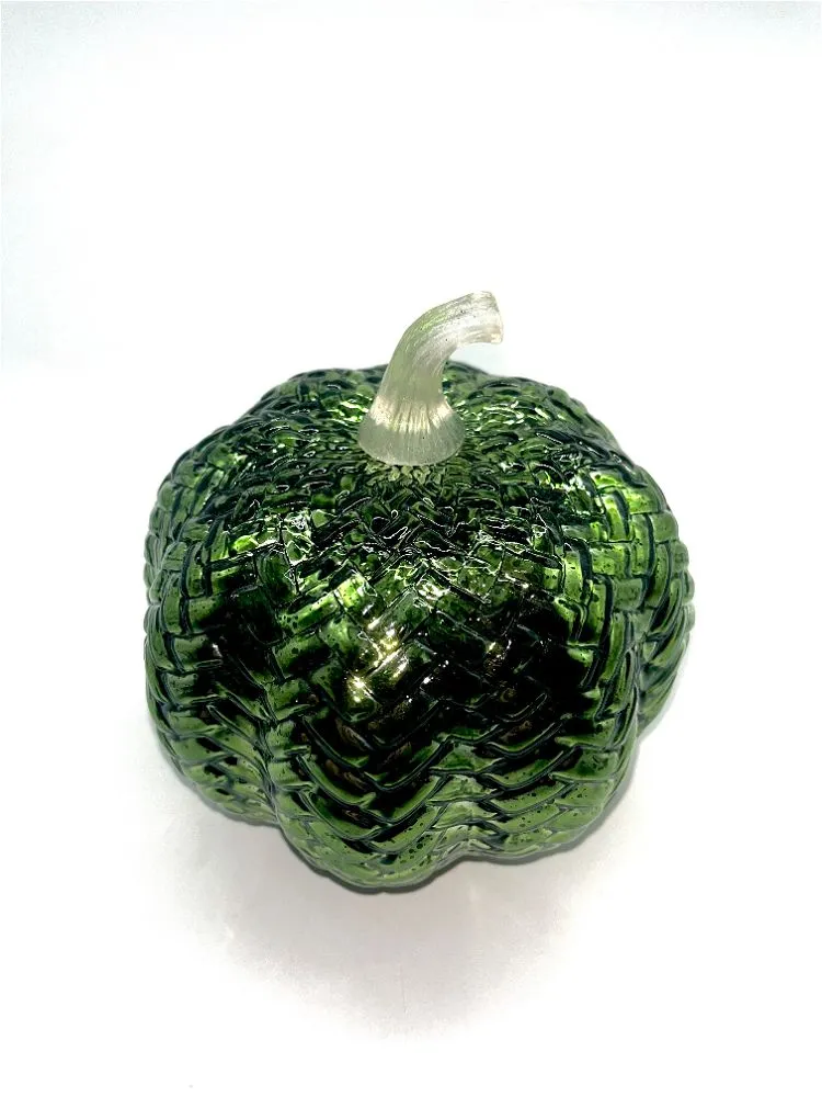 Green Decor Pumpkin