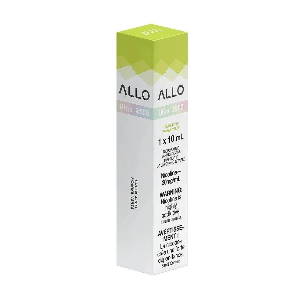 ALLO ULTRA 2500 GREEN APPLE