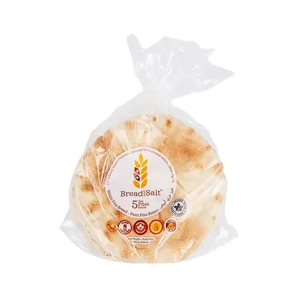 Bread and Salt Plain Pita 5pc 300g