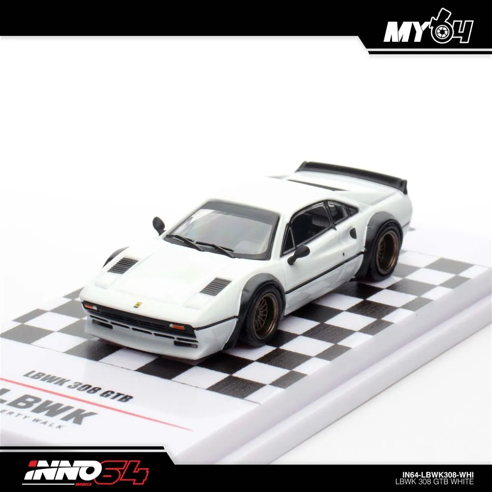 INNO64 | FERRARI 308 GTB LBWK | WHITE