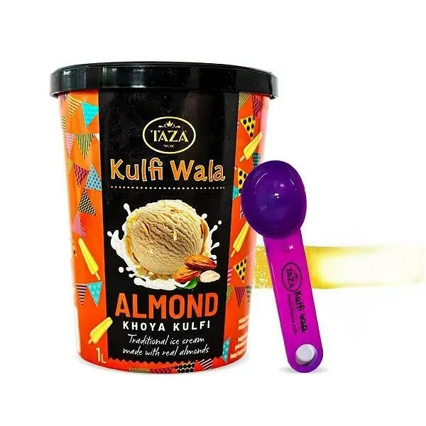 Taza Kulfiwala Almond Kulfi (For Pickup Only)