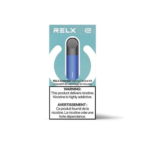 RELX ESSENTIAL VAPING DEVICE KIT (BLUE)