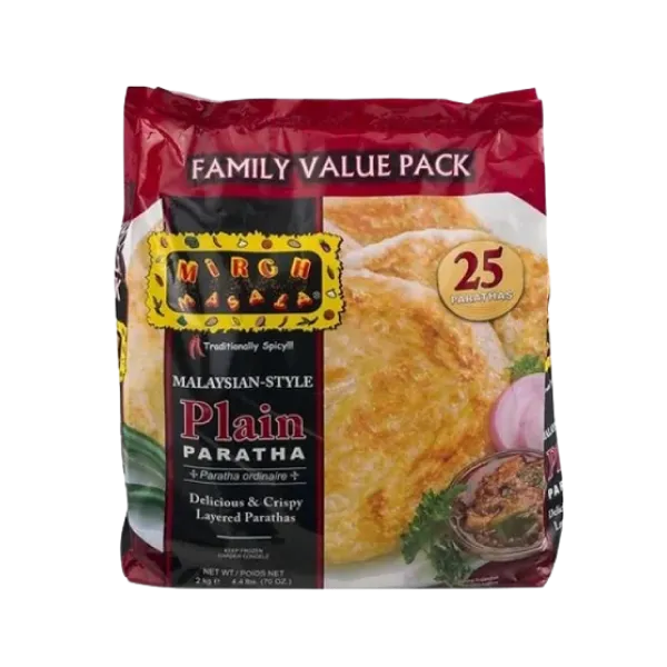 Mirch Masala Frozen Paratha Family Value Pack 25 pieces 2kg