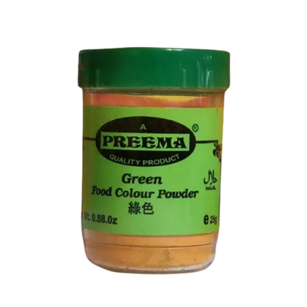 Preema Food Colour Powder Green 25g