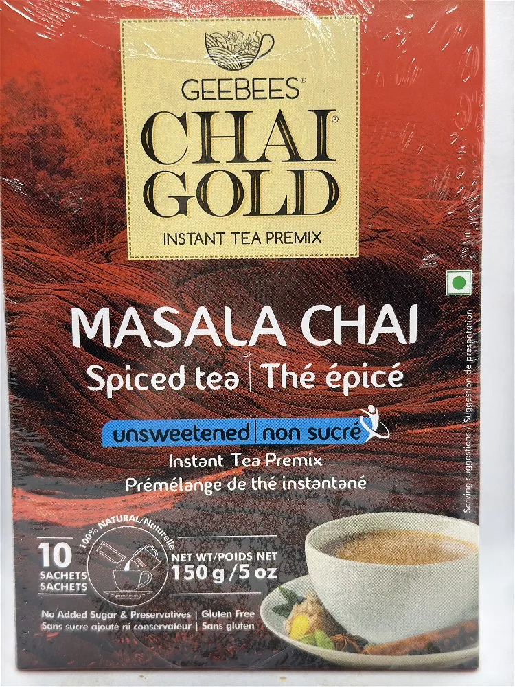 GEEBEE MASALA CHAI UNSWTND 150G