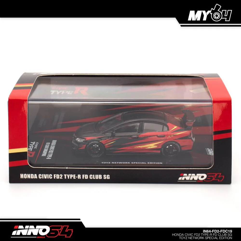 INNO64 | HONDA CIVIC FD2 TYPE-R FD CLUB | SG TOYZ NETWORK SPECIAL EDITION