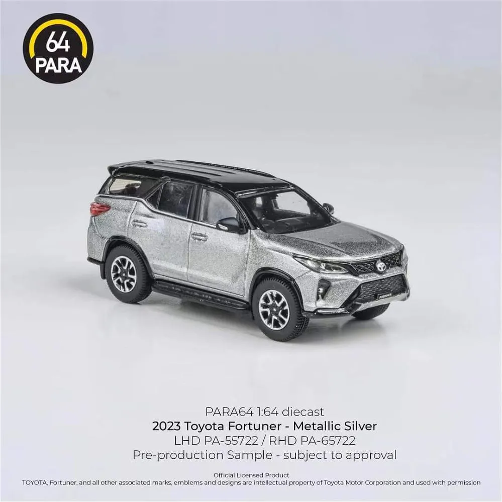 PARA64 | TOYOTA FORTUNER 2023 | METALLIC SILVER