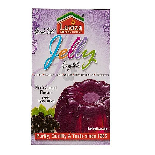 Laziza Jelly Crystal Black Currant 85g