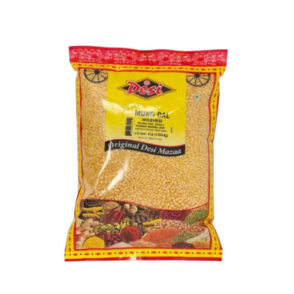 Desi Mung Dal Washed 4Lb