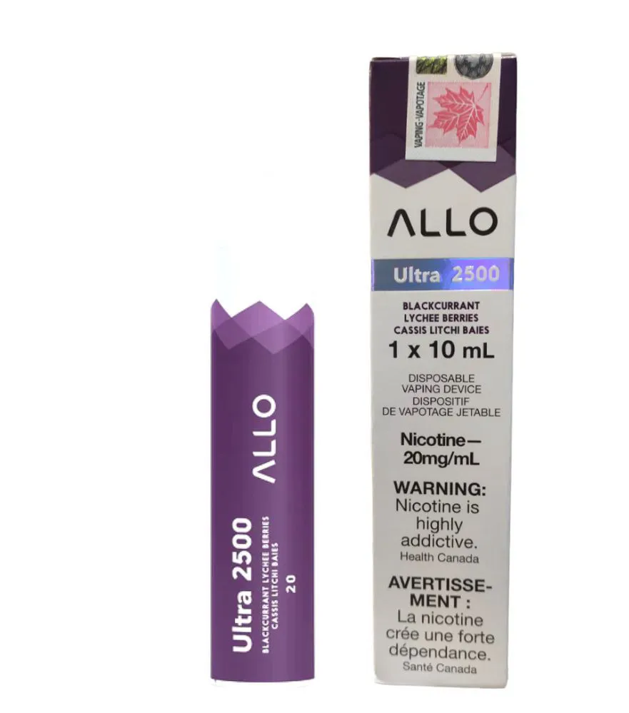 ALLO ULTRA 2500 BLACKCURRANT LYCHEE BERRIES