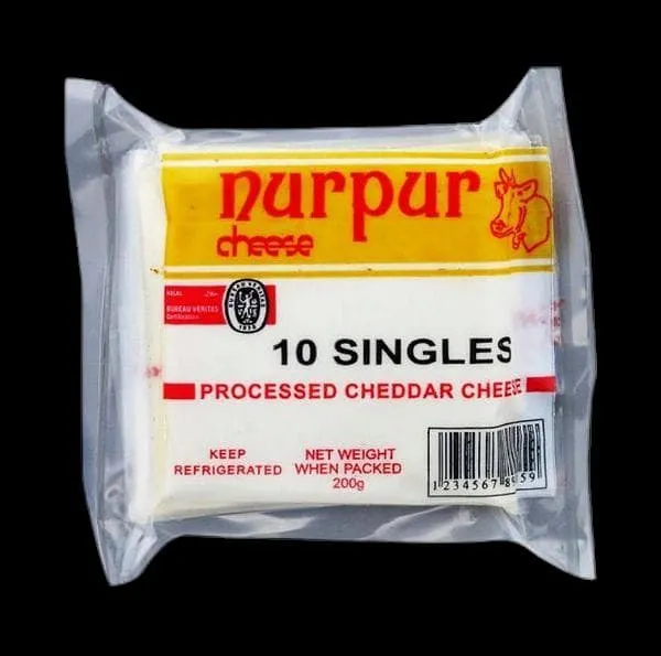 Nurpur Slice Cheese 200Gm