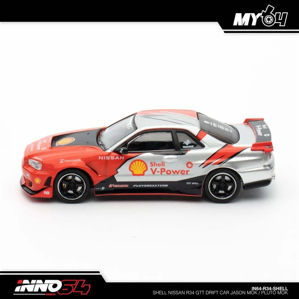 INNO64 | NISSAN SKYLINE GT-R R34 SHELL | HONG KONG TOY SALON 2022