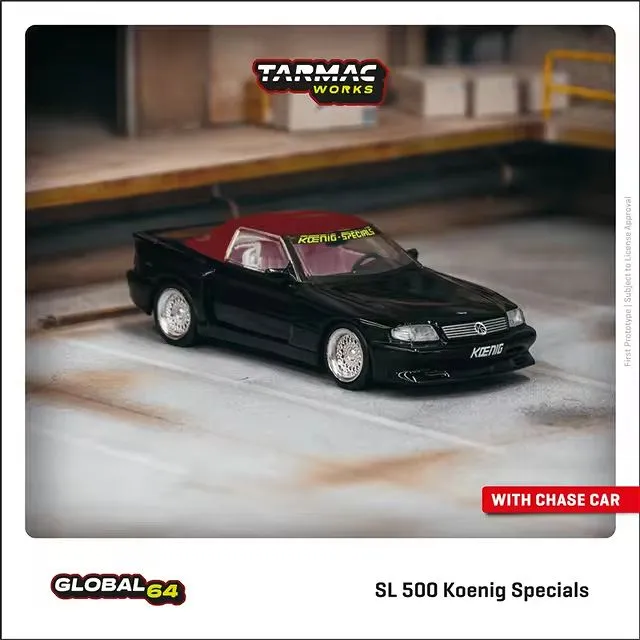 TARMAC WORKS | MERCEDES BENZ SL500 KOENIG SPECIAL | BLACK