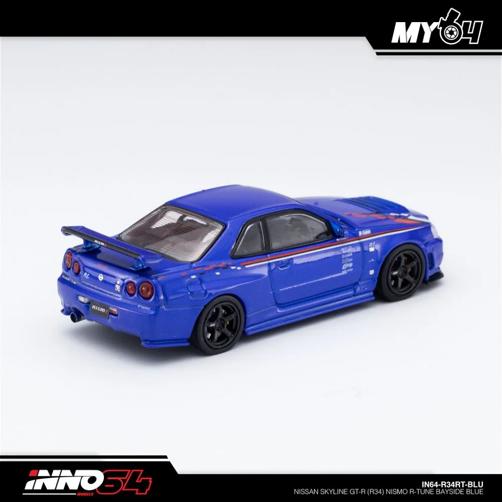 INNO64 | NISSAN SKYLINE GT-R R34 R-TUNE | BLUE