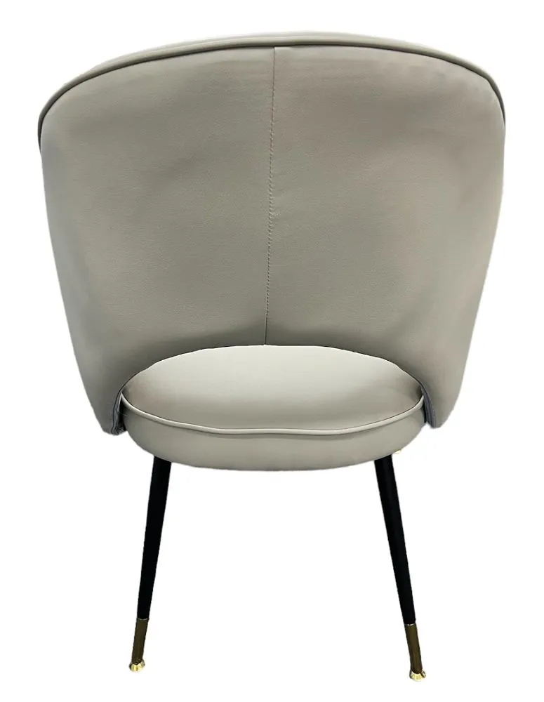 Loburn PU Grey Chair