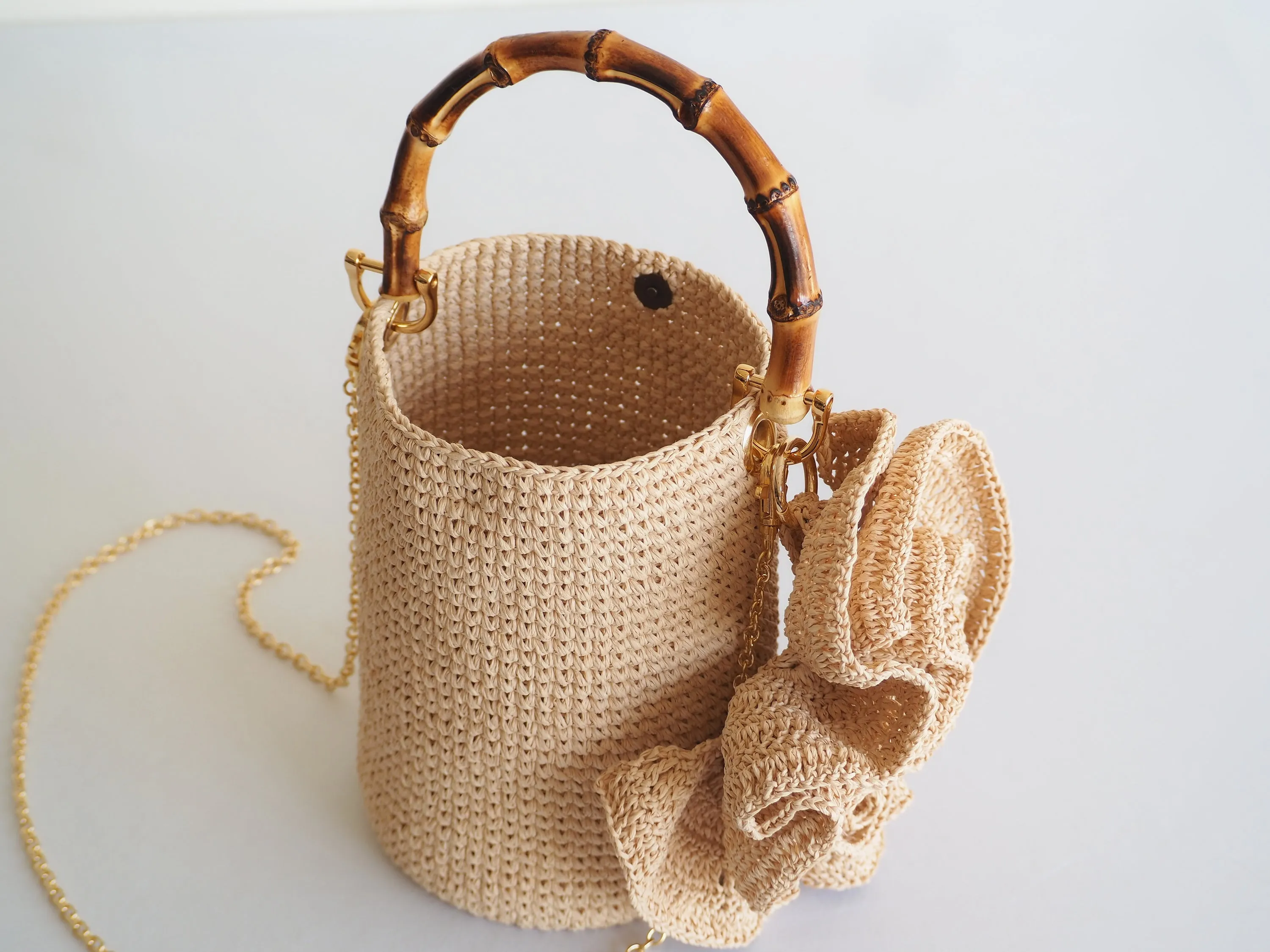 raffia Rosetta 