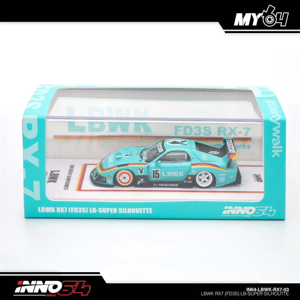 INNO64 | MAZDA RX7 FD3S LB-SUPER SILHOUTTE | CHINA DIECAST EXPO 2024