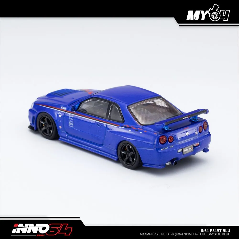 INNO64 | NISSAN SKYLINE GT-R R34 R-TUNE | BLUE