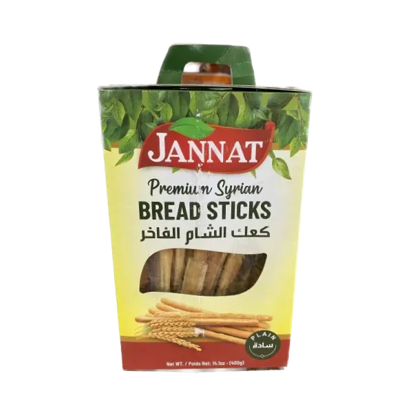 Breadsticks Cartoon Plain Jannat (400g x 12)