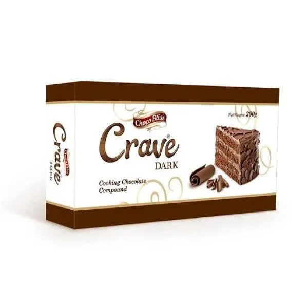 Choco Bliss Cooking Chocolate Crave Milky 200 Gm