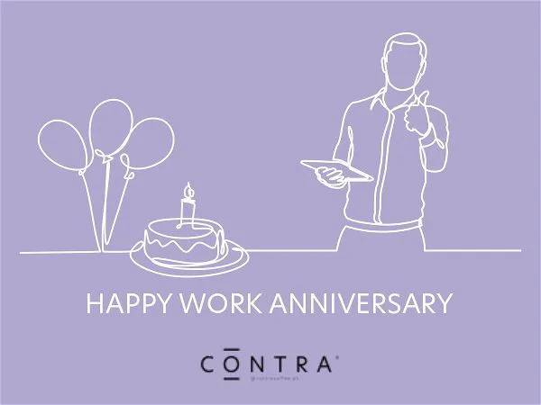 Work Anniversary Card