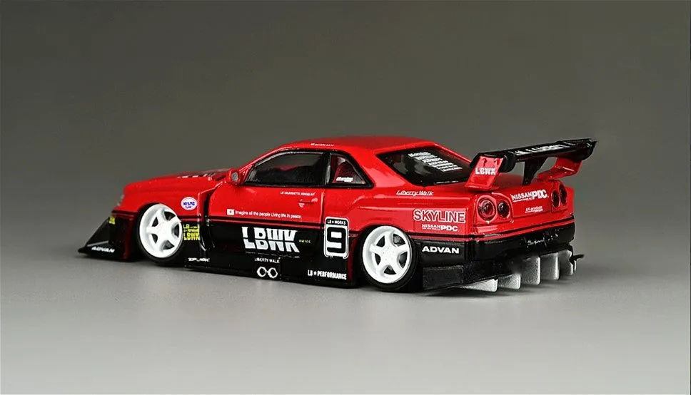 CM MODEL | NISSAN GT-R LBWK ER34 | #9