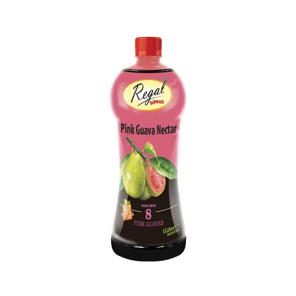 Regal Siprus Pink Guava 1000 ML (12 Packs) - Regal Siprus