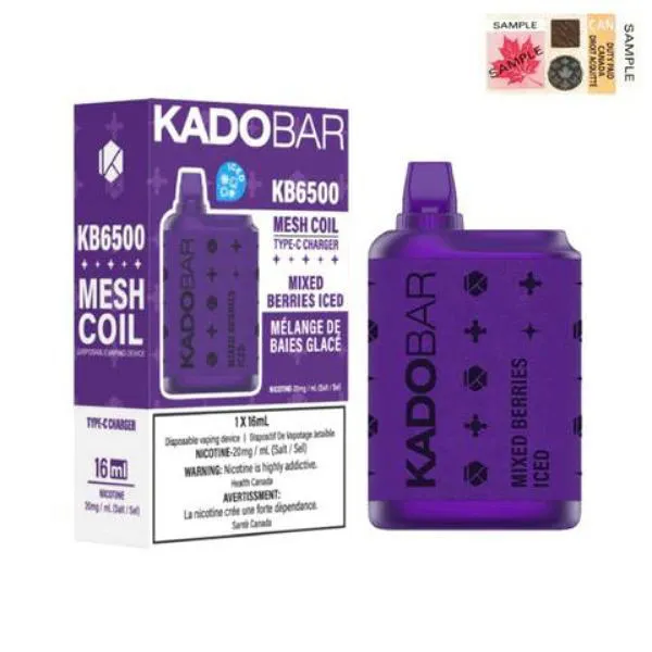 KADOBAR 6500 MIXED BERRY ICE