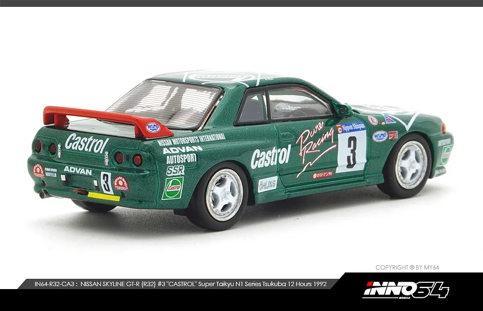 INNO64 | NISSAN SKYLINE GT-R R32 | #3 CASTROL