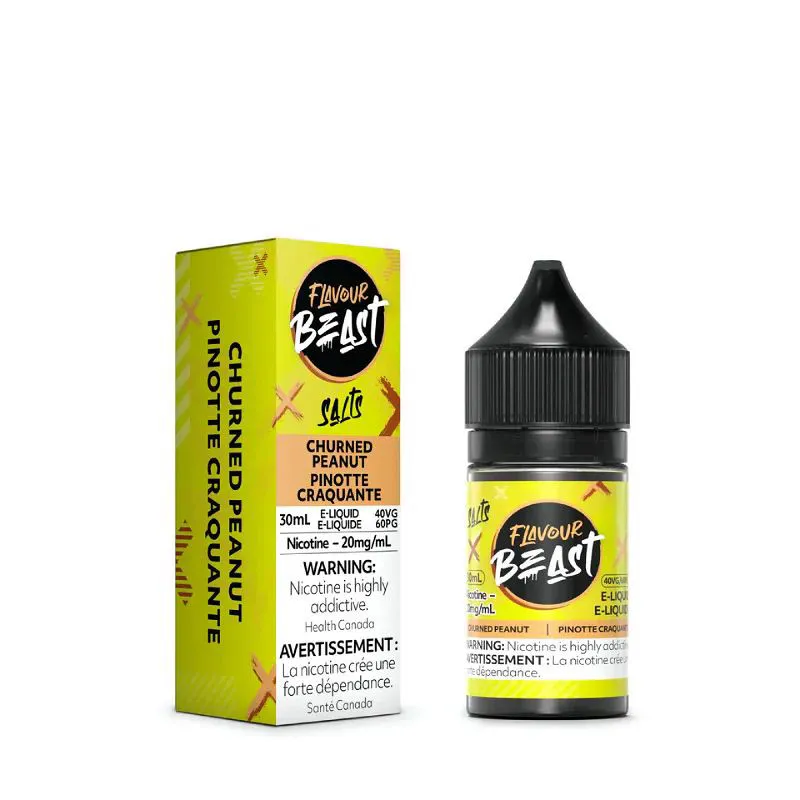 FLAVOUR BEAST E-LIQUID CHURNED PEANUT