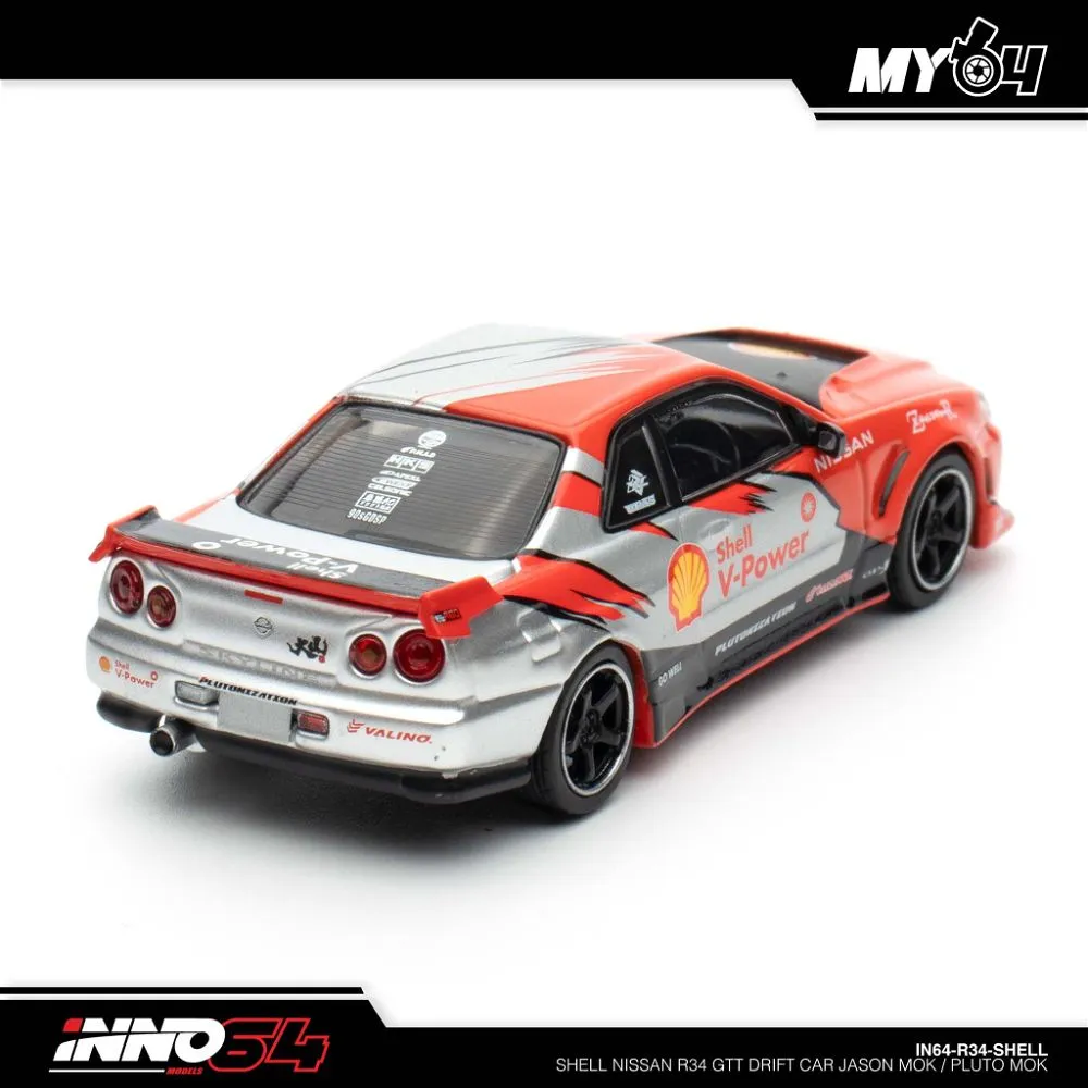 INNO64 | NISSAN SKYLINE GT-R R34 SHELL | HONG KONG TOY SALON 2022