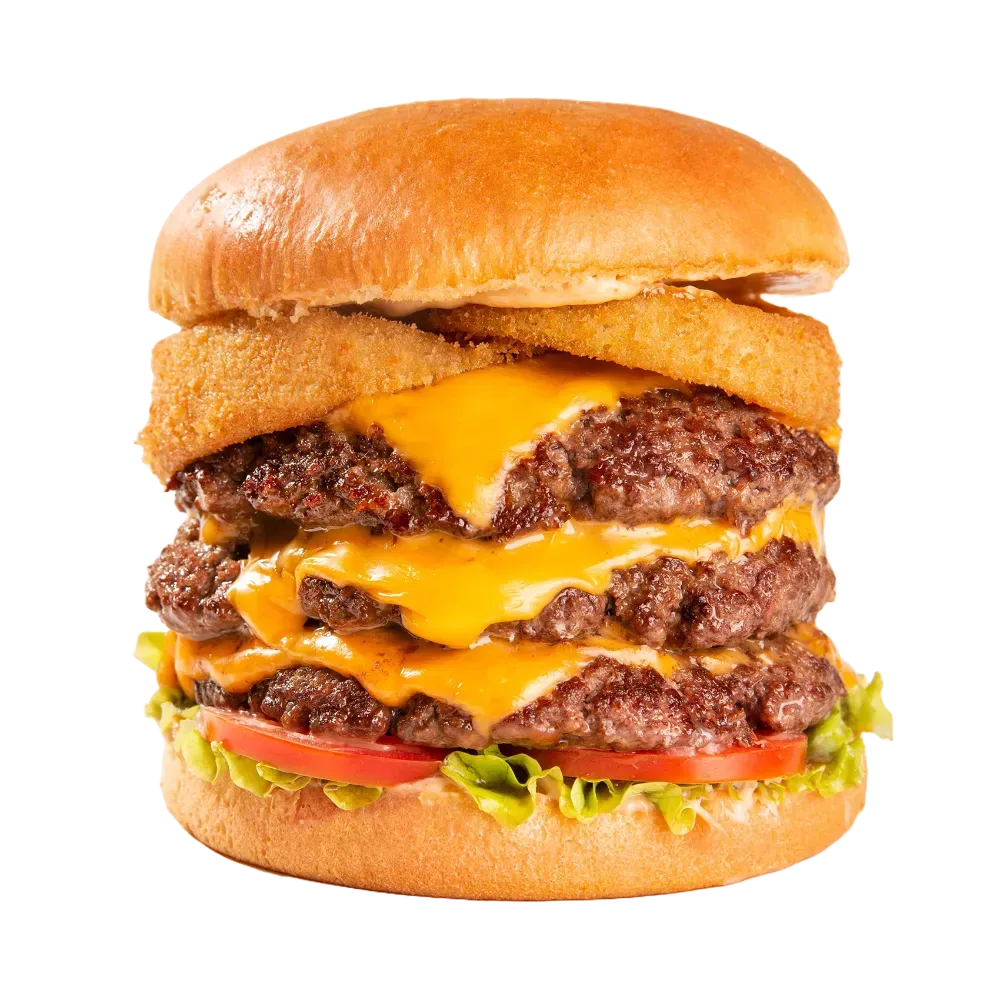 Triple Dose. - Premium Burgers