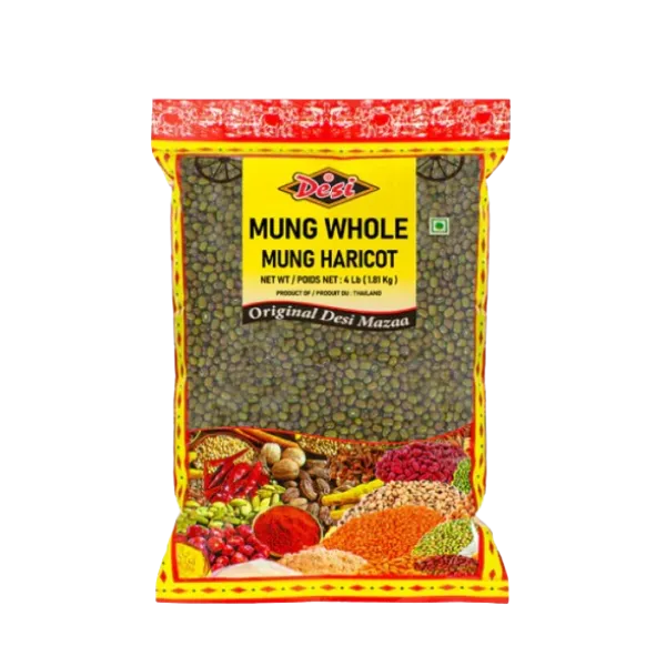 Desi Mung Whole 4Lb