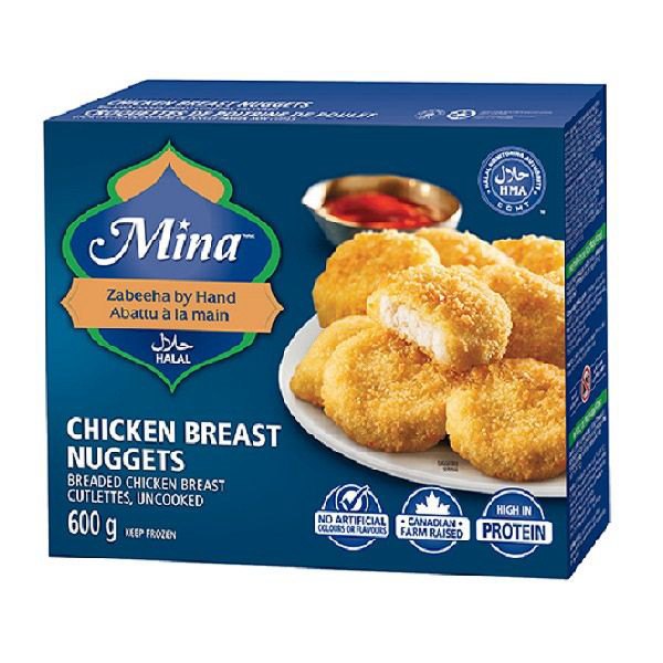 Mina Chicken Breast Nuggets 600g