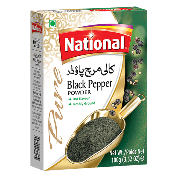 National Black Pepper Powder 100g