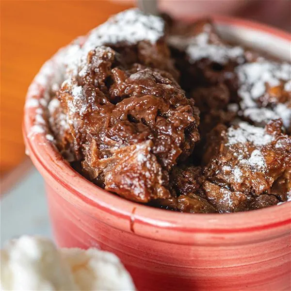 Chocolate Bread And Butter Pudding