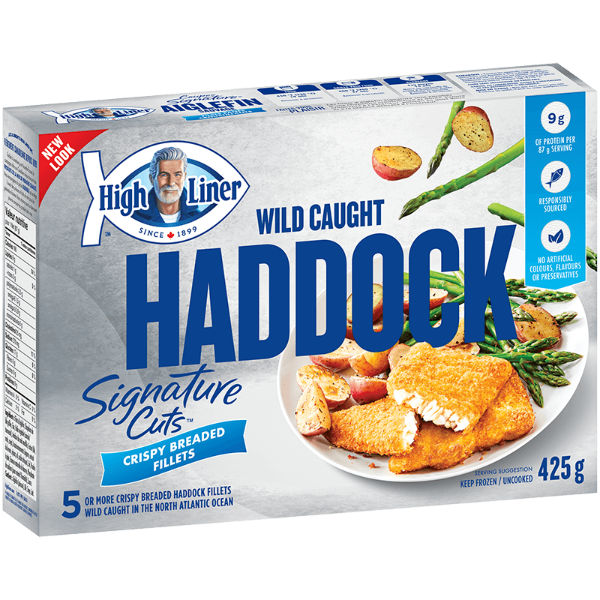 High Liner Wild Caught Haddock Crispy Breaded Fillets