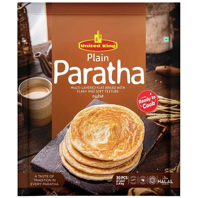 United King Frozen Plain Paratha 30's