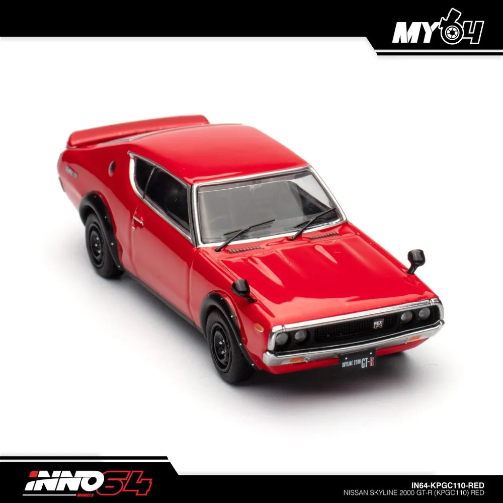 INNO64 | NISSAN SKYLINE  2000 GT-R KPGC110 | RED